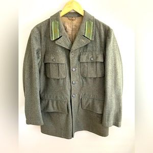 WWII vintage Military Swedish Field Jacket